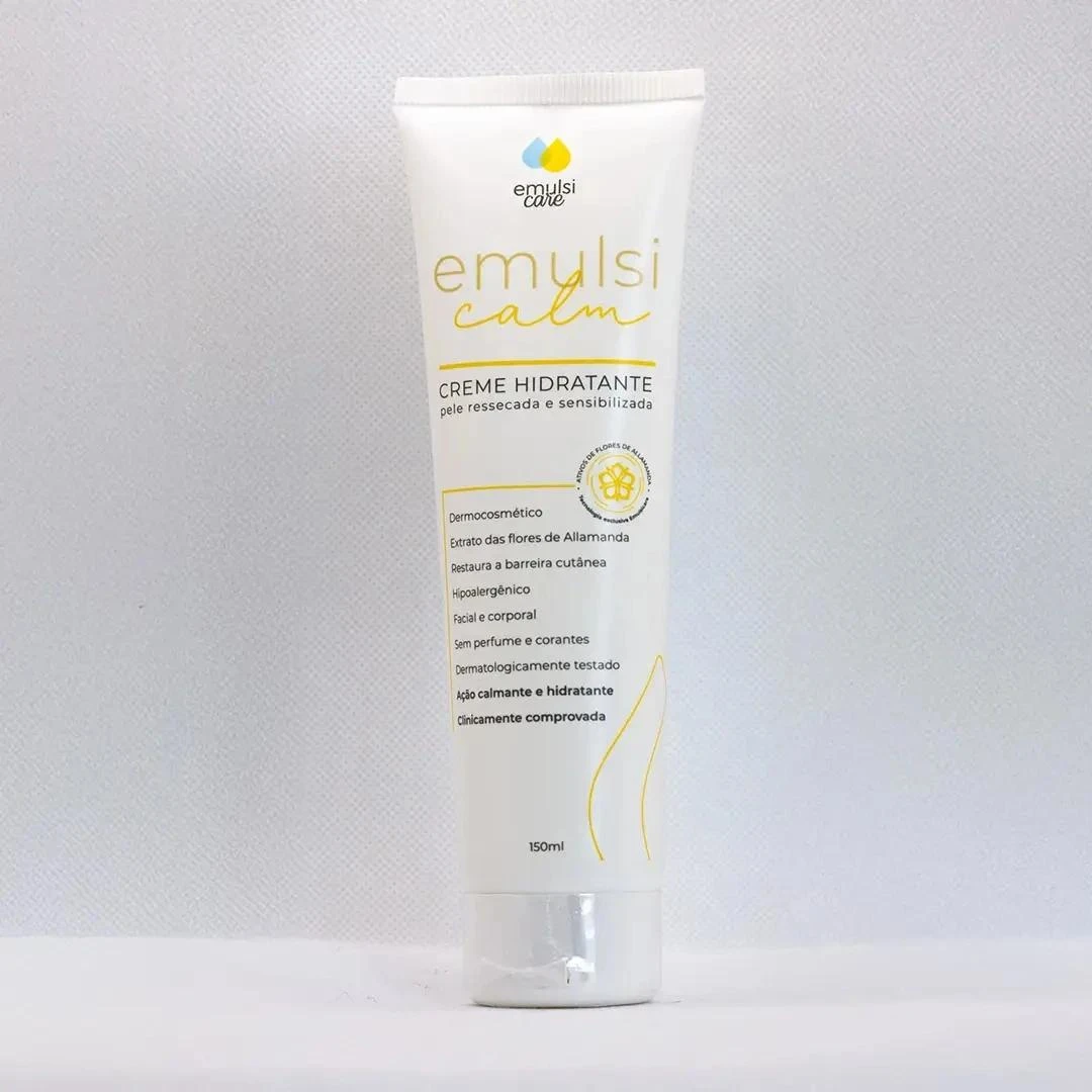Emulsicalm 150ml — creme hidratante para pele ressecada e sensibilizada